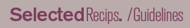 Cooking Guidelines